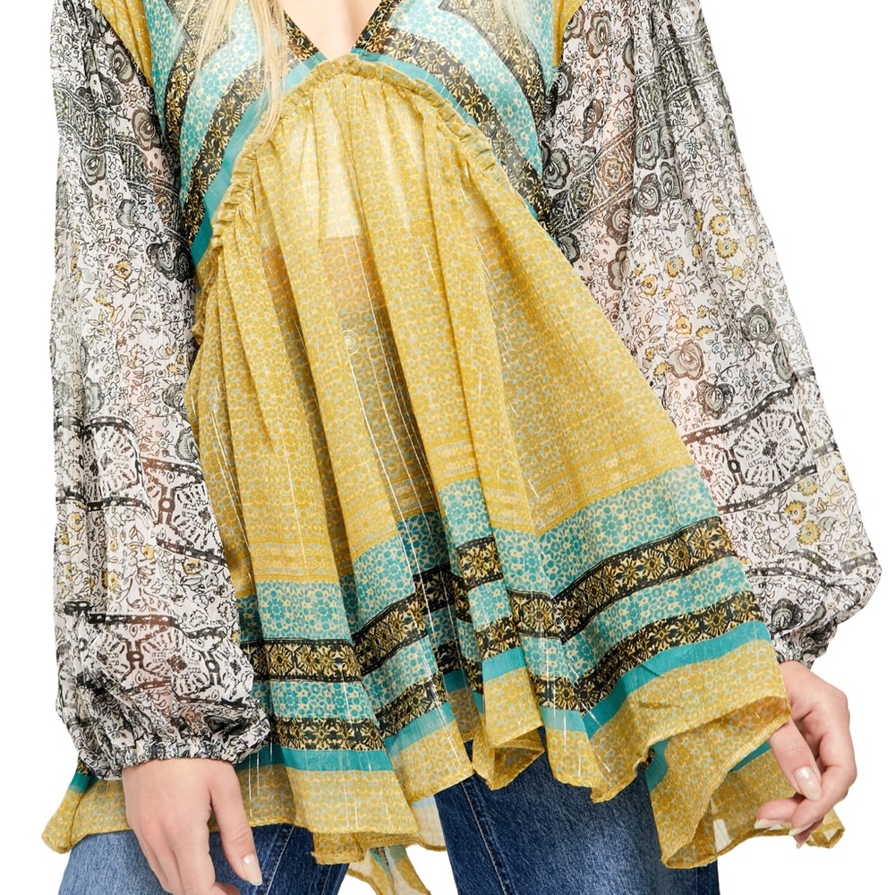 Free people printed tunic
